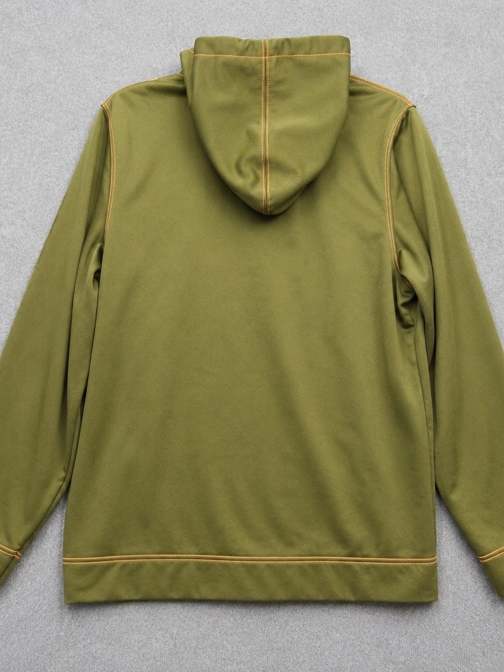 Nomad Y2K Hoodie Mens Large Green Hunting Camo Lined Fleece Pullover Logo - Picture 2 of 12